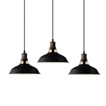 Claxy Industrial Pendant Light Black Hanging Fixture Barn Shade.... Fixed Price $168.47.