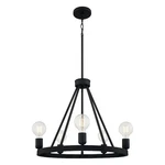 Quoizel 5-LIGHT Chandelier Matte Black Led Indoor Dining Room Ceiling. Fixed Price $93.00.