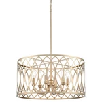 Millennium Lighting 42106 Arelyn 23"W Pendant - Painted Modern Gold. Fixed Price $223.92.