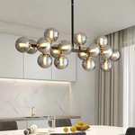 Crossio 16 Lights Mid Century Modern Chandelier Black Linear. Fixed Price $179.99.
