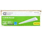 Commercial Electric Ft Led Slim Wrap Light, White - Mpn WR4840K40LWL. Fixed Price $25.00.