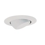 Halo 6 In. White Recessed Ceiling Light Trim With Adjustable Eyeball 78P - New. Fixed Price $12.50.