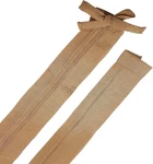 Aspen Creative 15014-12A, 4' Camel Faux Silk Fabric Cord & Chain Cover. Fixed Price $21.99.