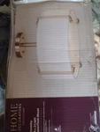 Home Decorators Collection Brookley 14 In 2-LIGHT Semi-flush Mount Brushed Gold. Fixed Price $49.00.