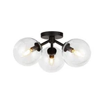 Alora Mood Cassia Light 15" Semi-flush, Matte Black/clear/clear SF549315MBCL. Fixed Price $236.00.