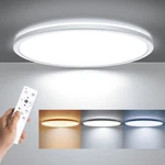 Led Flush Mount Ceiling Light Remote 15,4 Inch 36W Dimmable Ultra Thin. Fixed Price $73.31.