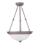 Maxim 5835FTPE 3-LIGHT Invert Bowl Pendant.. Fixed Price $129.00.