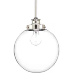 Progress Lighting Penn 9-3/4" 1-LIGHT Polished Nickel Clear Glass Pendant. Fixed Price $63.85.