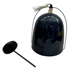 Rejuvenation Pendent Light Haleigh 12" Metal Dome Blue Brass C3239 Rod. Fixed Price $175.00.