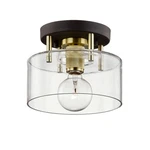 Used Troy Lighting C7540-BRZ/BBA Bergamot STATION-1 Semi-flush Mount. Fixed Price $84.80.