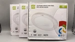 Asd 9" Led Motion Sensor Ceiling Light Flush Mount Panel 3CCT White Pack. Fixed Price $59.00.