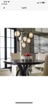 Maxin Restoration Hardware Inspired Iron Art Glass Xxl 30" Chandelier 21317. Fixed Price $900.00.