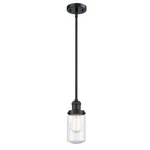 Innovations Dover Light Stem Mini Pendant, Black/seedy 201S-BK-G314. Fixed Price $226.60.