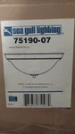 Seagull Lighting 75190-07 Three Ceiling Flush Mount Weathered Iron. Fixed Price $29.99.
