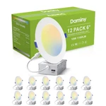 Daminy 12 Pack 6 Led Recessed Lighting With Junction Inch, White. Fixed Price $122.49.