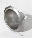 6 Pack Lithonia Lighting 5" Nickel Open Narrow Flange Recessed Trim 502BN. Fixed Price $60.00.