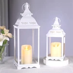 2 Pack Lanterns Decorative Indoor, White Farmhouse Outdoor For Porch, 17. Fixed Price $59.23.