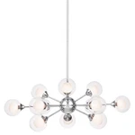 Quoizel PCSB5012 Spellbound Light 29"W Sputnik Chandelier - Chrome. Fixed Price $415.99.