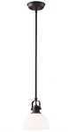 Pendant Fixture Mini Oil Rubbed Bronze 1-LIGHT Canarm Rowan Modern. Fixed Price $49.99.