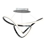 ET2 E20454 Perpetual 32"W Led Abstract Chandelier - Black. Fixed Price $2258.00.