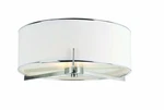 Trans Globe Lighting 1053 Bn Indoor Cadance 15.25" Flushmount, Brushed Nickel. Fixed Price $149.99.