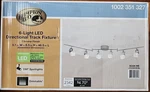 Hampton Bay 6-LIGHT 4FT Chrome Integrated Led Track Lighting Kit Dimmable. Fixed Price $29.99.