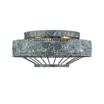 Golden Lighting 7856-FM Vp Ferris Flush Mount Ceiling Light-damp, Blue Verde .... Fixed Price $243.70.