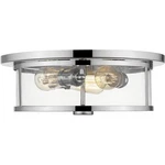 Z-lite 462F16-CH Savannah 3 Light 15.75 Inch Chrome Flush Mount Ceiling. Fixed Price $237.38.
