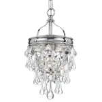 Crystorama Calypso Light Chrome Mini Chandelier 131-CH. Fixed Price $238.40.