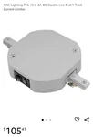 Wac Lighting TJL-JI-2-2A-BN Brushed Nickel Amp 120 Watt Double Live End Track. Fixed Price $59.99.