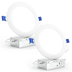 Sunco Recessed Lighting 6 Inch Led, Canless Ceiling Lights Slim With Junction.... Fixed Price $33.41.