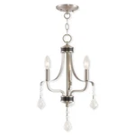 Livex Lighting 40783-91 Laurel Brushed Nickel Mini Chandelier. Fixed Price $179.90.