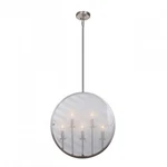 Artcraft Lighting Harbor Point 5-LIGHT Pendant, Satin Nickel. Fixed Price $188.57.