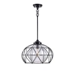 Cavea 1-LIGHT Oil Rubbed Bronze Pendant By Kenroy Home. Fixed Price $117.25.