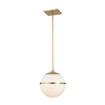 Crystorama Brian Patrick Flynn For Truax Light Pendant, Aged Brass 2112-AG. Fixed Price $598.00.
