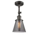 Innovations Light Small Cone Semi-flush Mount Oiled Rubbed Bronze 201F-OB. Fixed Price $193.60.