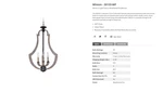 Craftmade Lighting 35133-WP Winton Three Island. Fixed Price $200.00.