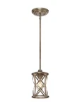 Mini Pendant 1 Vintage Gold Millennium Lighting. Fixed Price $20.06.