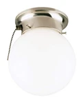 Westinghouse 67208 Brushed Nickel Ceiling Light 11.81 X 6.5 In.. Fixed Price $24.57.