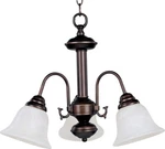Maxim 2697MROI Malaga 3-LIGHT 20" Oil Rubbed Bronze Mini Chandelier Ceiling. Fixed Price $75.00.