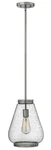 Hinkley Lighting 3684 Nickel 1-LIGHT Mini Pendant From The Finley Collection. Fixed Price $82.57.