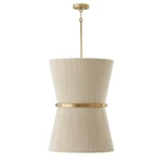 Capital Lighting Cecilia Foyer, Bleached Natural Rope/brass - 541261NP. Fixed Price $728.00.