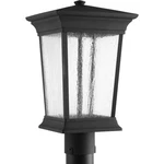 Progress Lighting P6427-LED Black Arrive Post With Seedy Glass 16"H. Fixed Price $60.09.