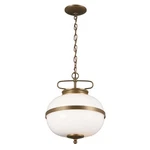 Opal 2-LIGHT Transitional Pendant In Champagne Bronze. Fixed Price $304.99.