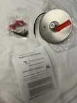 Tech Lighting 700MOP4C01S Monorail Power Feed Ceiling Mount Satin Nickel. Fixed Price $100.00.