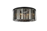 Elegant Lighting Sydney 32" 8 Royal Crystal Flush Mount. Fixed Price $2296.00.