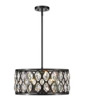 Dealey 5-LIGHT Chandelier In Matte Black. Fixed Price $576.00.