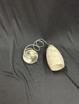 Kira Home Coast 9" Modern Oval Mini Pendant Light + Hand-crafted Mosaic Sea. Fixed Price $25.00.