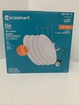 4 Pack Ecosmart 65W 6" Downlight Dimmable Soft White Screw-in Base New. Fixed Price $19.99.
