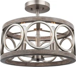 Brio Lighting NO303C Nora Semi-flush Mount. Fixed Price $135.00.